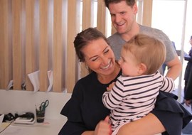 Oliver Hume celebrates Mother's Day 2025